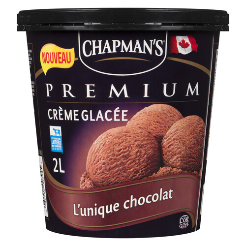 Chapmans Ice Cream Premium Chocolate 2 L