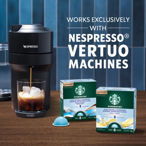 Starbucks Iced Double Espresso For Nespresso Vertuo 80 g