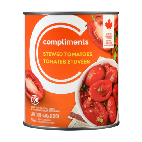 Compliments Tomatoes Stewed 796 ml