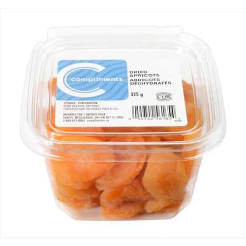 Compliments Apricots Dried Fruit 325 g