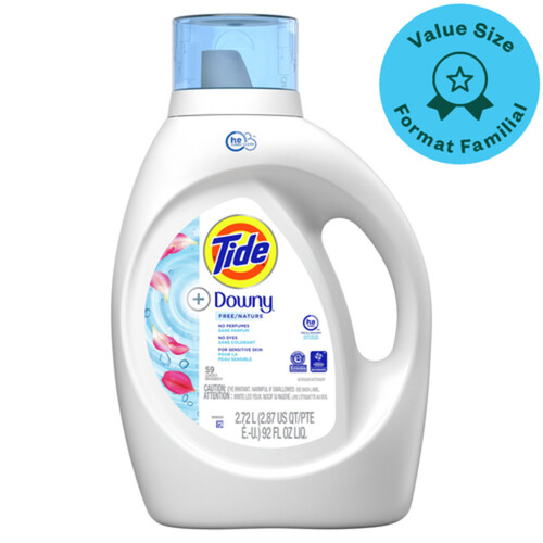 Tide HE Liquid Laundry Detergent Value Size 2.72 L