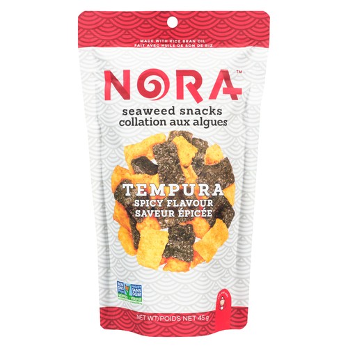 Nora Snacks Seaweed Spicy Tempura 45 g