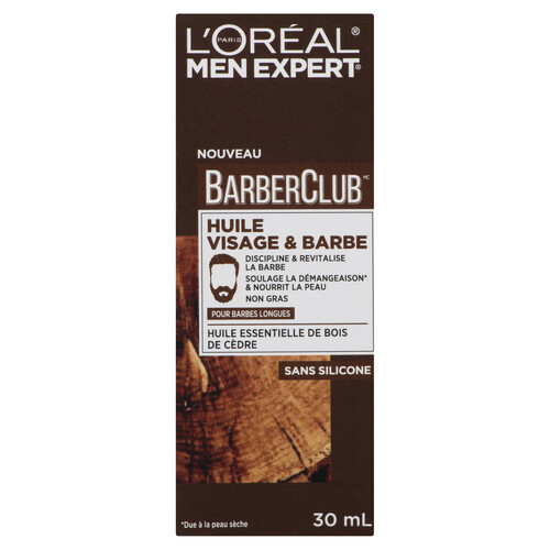 L'Oréal Men Expert Barberclub Face & Beard Oil For Long Beards 30 ml