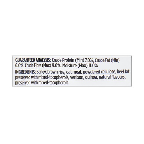 Primes Bones Dog Treats Biscuits Wild Venison 454 g