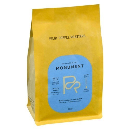 Pilot Coffee Roasters Whole Bean Coffee Signature Blend Monument 300 g