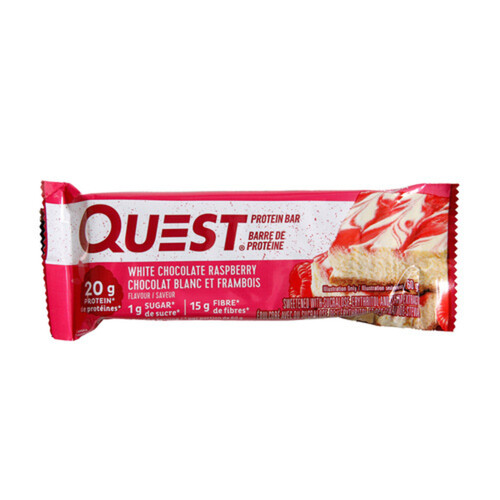 Quest Protein Bar White Raspberry Chocolate 60 g