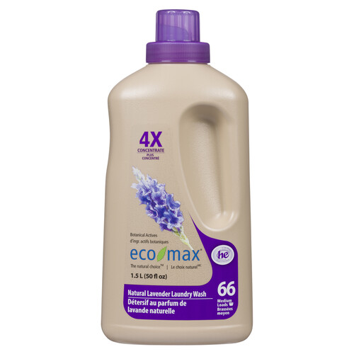 Eco Max Laundry Detergent Natural Lavender 1.5 L