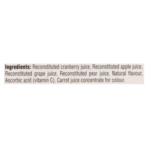 Ocean Spray 100% Juice Blend Cranberry 6 x 295 ml (bottles)