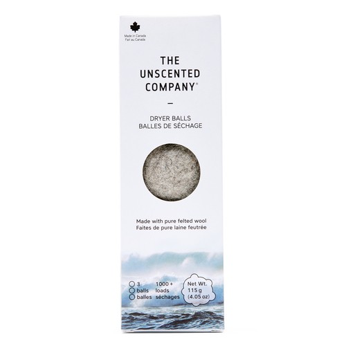 The Unscented Company Dryer Balls Box of 3 units