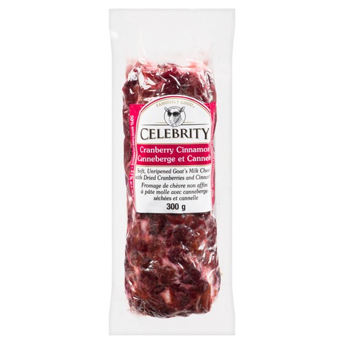 Celebrity Goat Cheese Cranberry 300 g