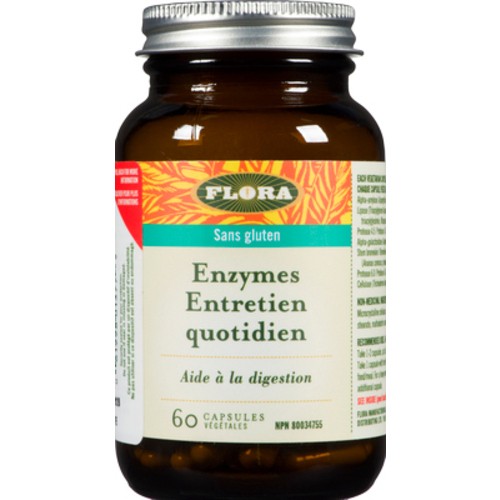 Flora Daily Maintenance Digestive Enzymes 60 EA