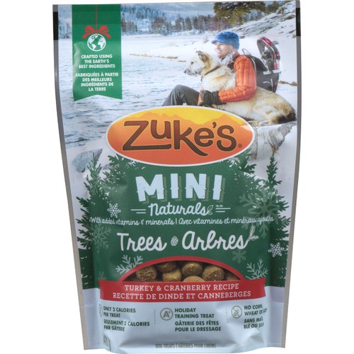 Zuke's Mini Natural Dog Treats Turkey & Cranberry 142 g