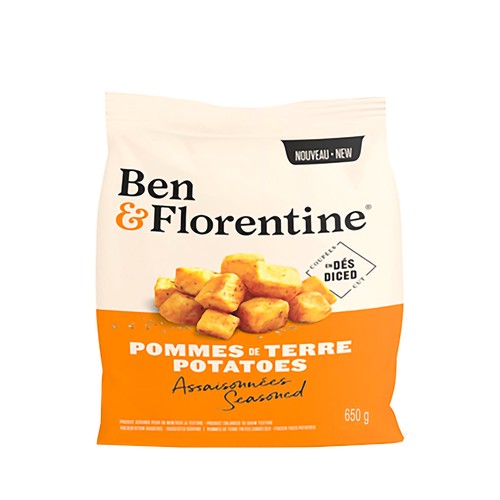 Ben & Florentine Frozen Diced Potatoes 650 g