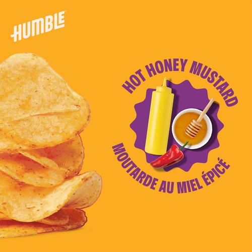 Humble Organic Potato Chips Hot Honey Mustard 135 g