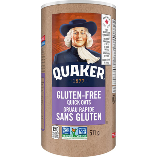 Quaker Gluten-Free Quick Oats 511 g