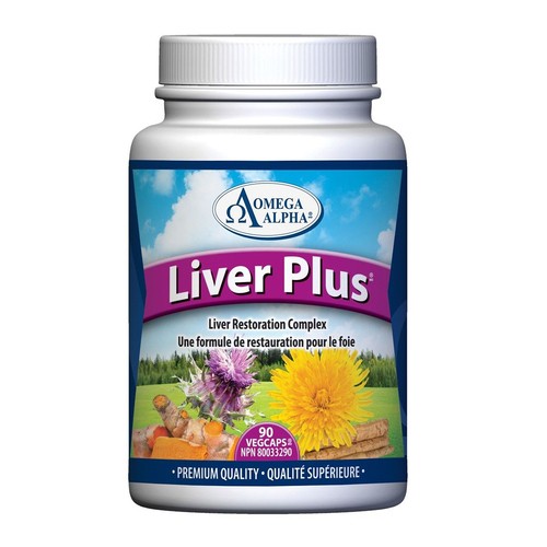 Omega Alpha Liver Plus Capsules 90 Count
