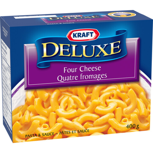 Kraft Deluxe Macaroni & Cheese Four Cheese 400 g