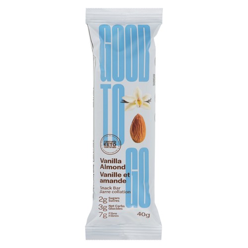 Good To Go Keto Bar Vanilla Almond 40 g