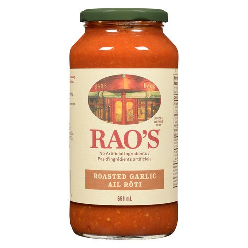 Rao's Sauce Roasted Garlic 660 ml