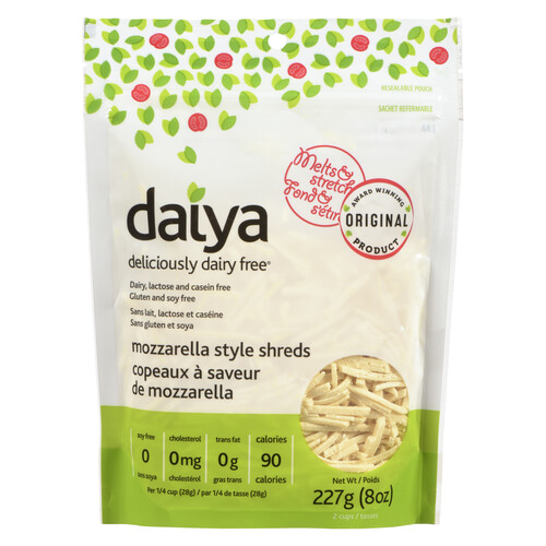 Daiya Dairy Free Shreds Cheese Mozzarella 227 g