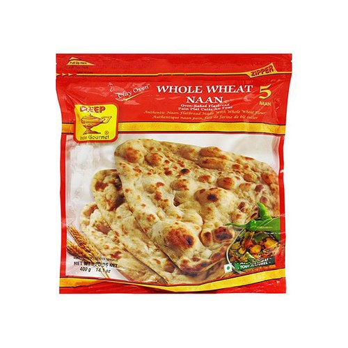 Deep  Whole Wheat Naan 400 g (frozen)