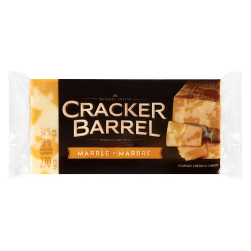 Cracker Barrel Cheese Cheddar Marble 270 g