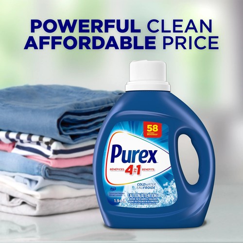 Purex Coldwater Liquid Laundry Detergent 1.94 L