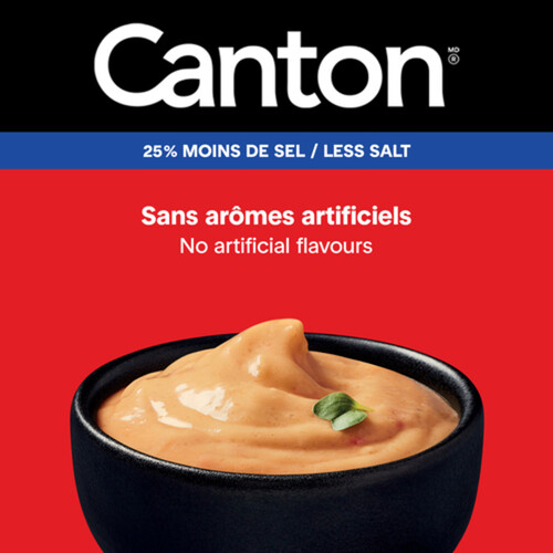 Canton Fondue & Dipping Sauce The Original 25% Less Salt 180 ml