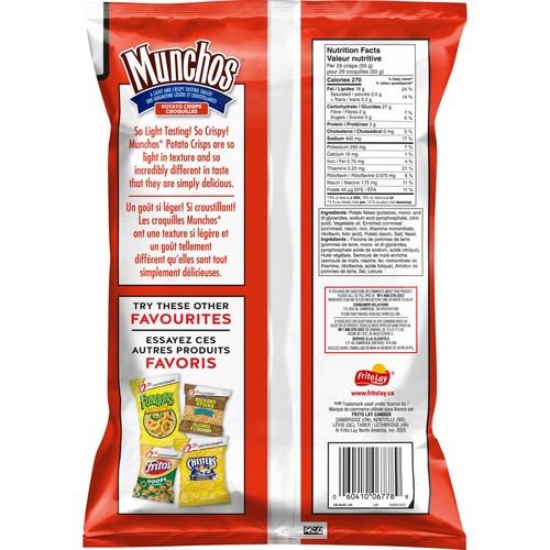 Munchos Potato Crisps 130 g