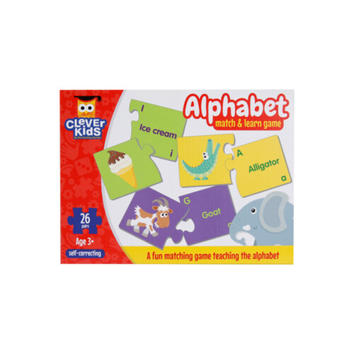 Clever Kids Alphabet Match/Learn 