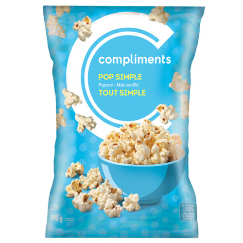 Compliments Popcorn Pop Simple 190 g