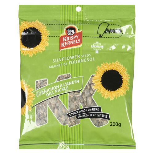 Krispy Kernels Sunflower Seeds Dill Pickle 200 g