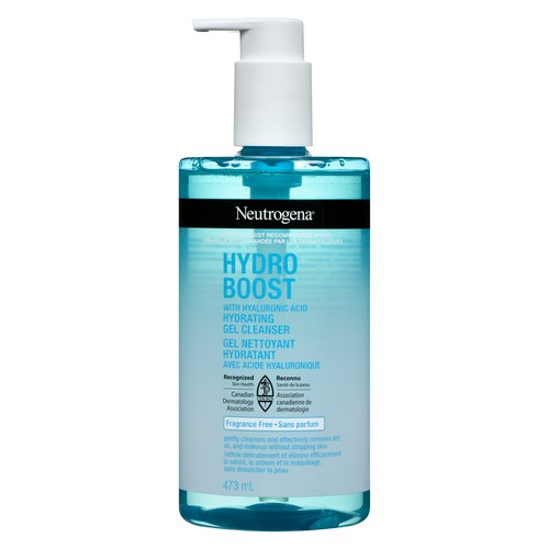 Neutrogena Hydro Boost Hydrating Gel Cleanser Fragrance Free 473 ml