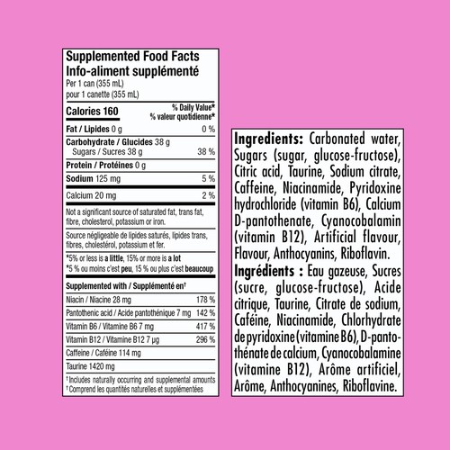 Red Bull Energy Drink Pink Edition Wild Berries 355 ml (can)
