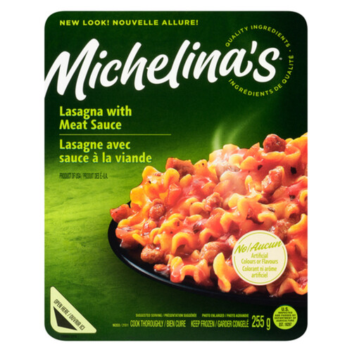 Michelina's Frozen Lasagna With Meat Sauce 255 g