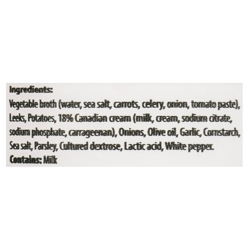 Just Soup Gluten-Free Soup Creamy Leek & Potato 480 ml
