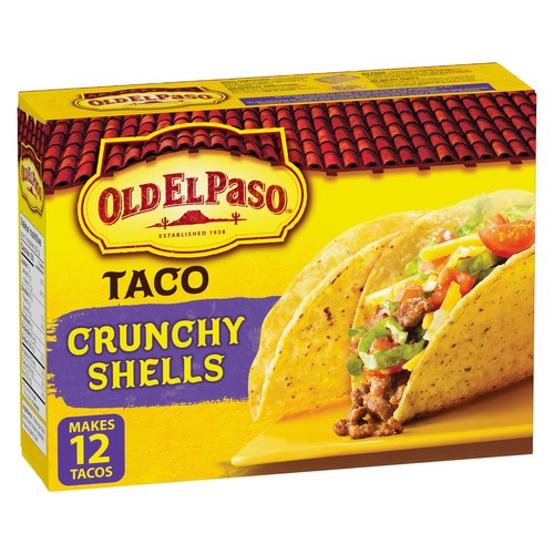 Old El Paso Taco Shells Crunchy 125 g
