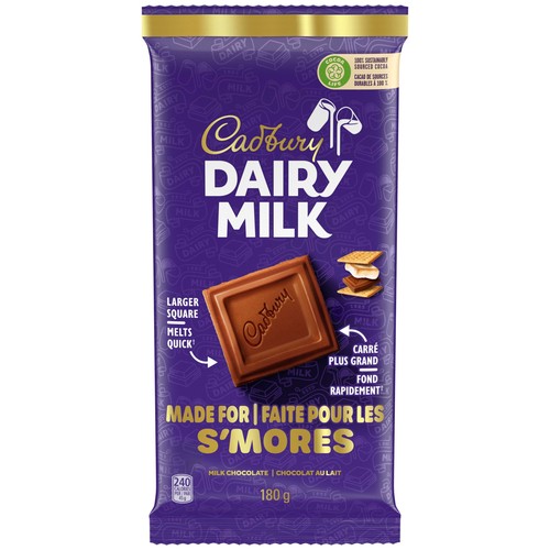 Dairy Milk Chocolate Bar S'mores 180 g