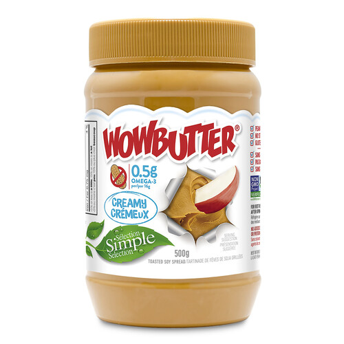 Wowbutter Spread Toasted Soy Creamy 500 g