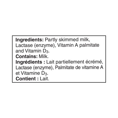 Lactantia Lactose-Free 2% Milk Partly Skimmed 4 L