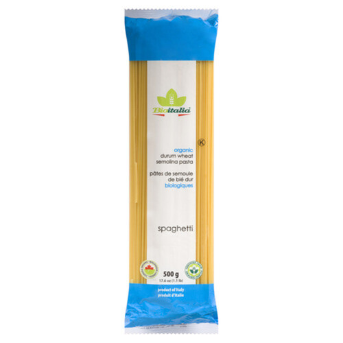 Bioitalia Organic  Spaghetti 3 Pasta 500 g