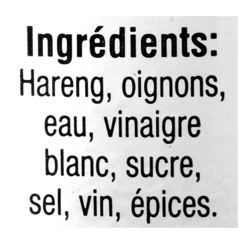 Feature Foods Pickled Herring Fillets in Wine Marinade 320 g