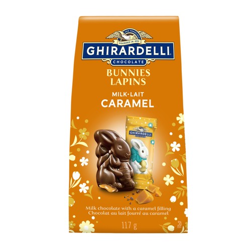Ghirardelli Milk Chocolate Easter Bunny Caramel 117 g