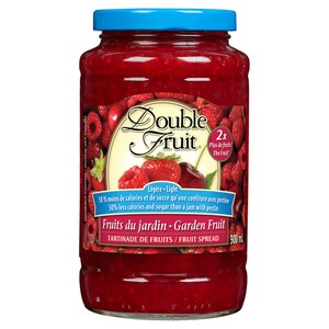 Double Fruit Tartinade de fruits du jardin légère 500 ml