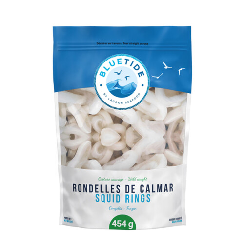 Blue Tide Frozen Squid Rings 340 g