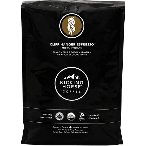 Kicking Horse Organic Whole Beans Coffee Cliff Hanger Espresso 1 kg