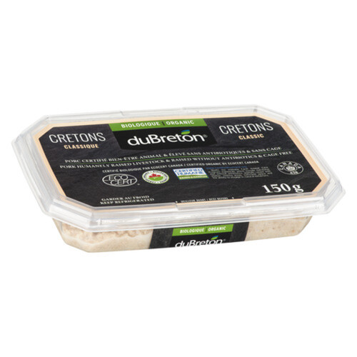 duBreton Organic Cretons Classic 150 g