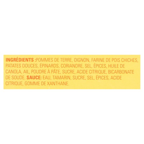 Chef Bombay Frozen Vegetable Pakoras 250 g