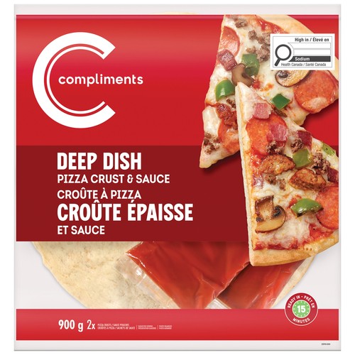 Compliments Deep Dish Pizza Starter Kit 900 g