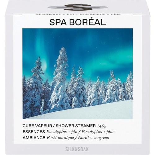 SilkNSoak Shower Steamer SPA Boreal 140 g